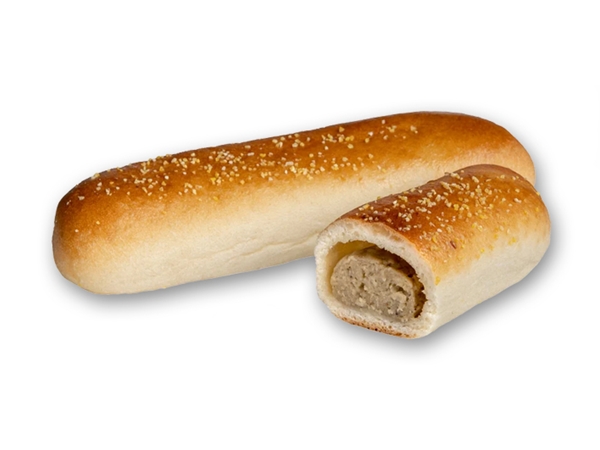 Handgemaakt Vegan worstenbroodje